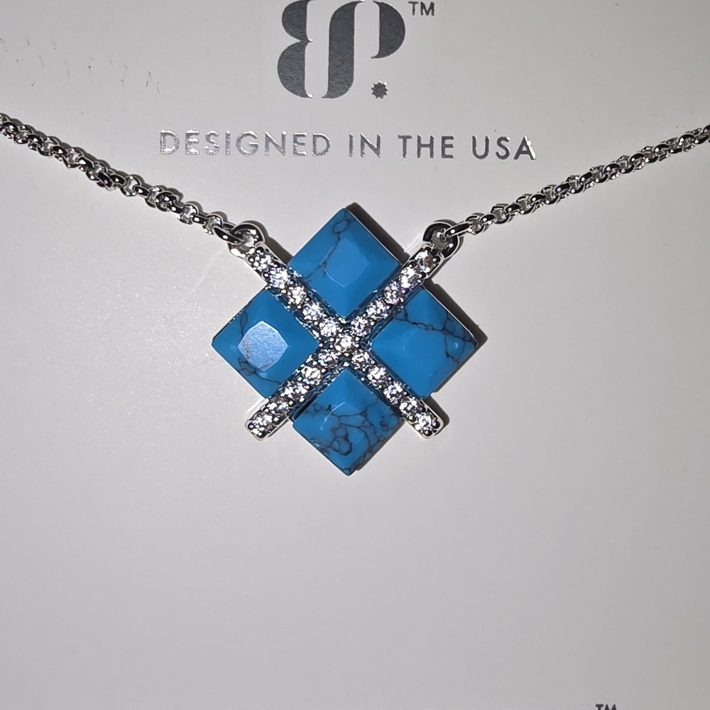 BP - Classic Moments Necklace With Turquoise